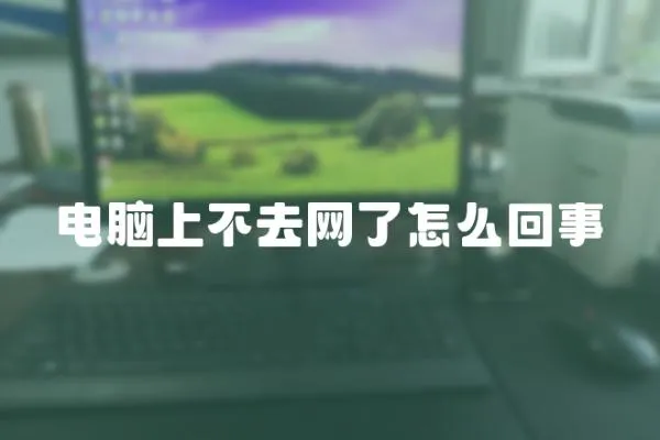 電腦上不去網了怎么回事