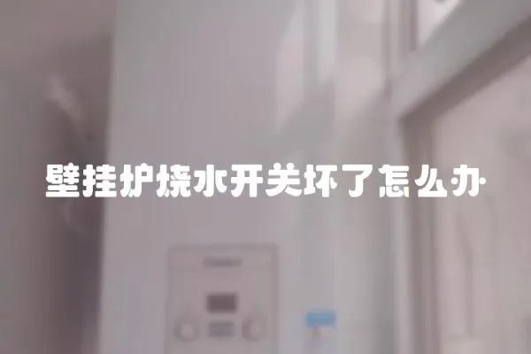 壁掛爐燒水開關壞了怎么辦