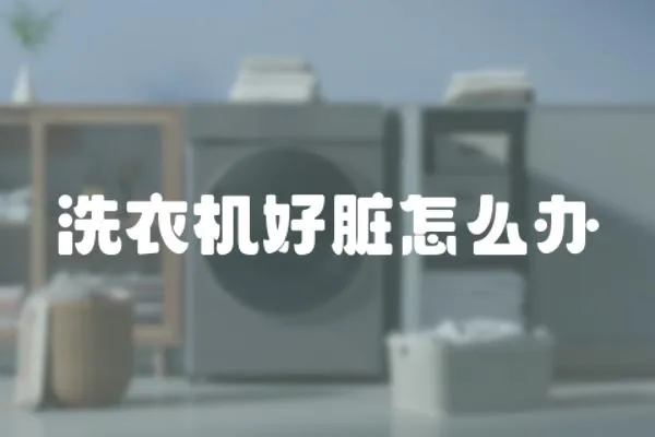 洗衣機好臟怎么辦