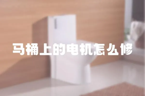 馬桶上的電機怎么修
