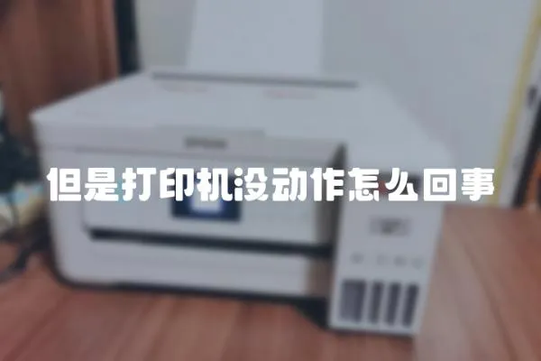 但是打印機沒動作怎么回事