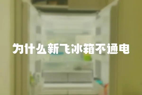 為什么新飛冰箱不通電