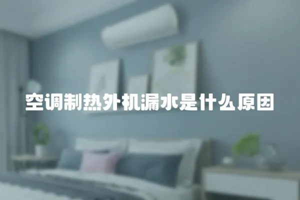 空調制熱外機漏水是什么原因