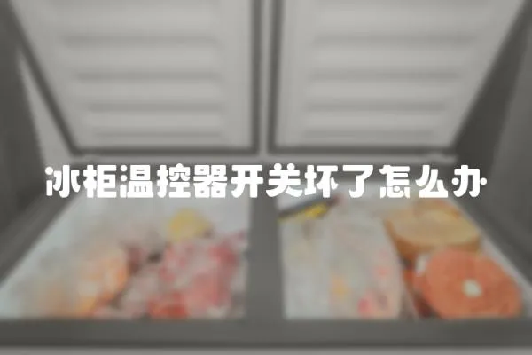冰柜溫控器開關壞了怎么辦