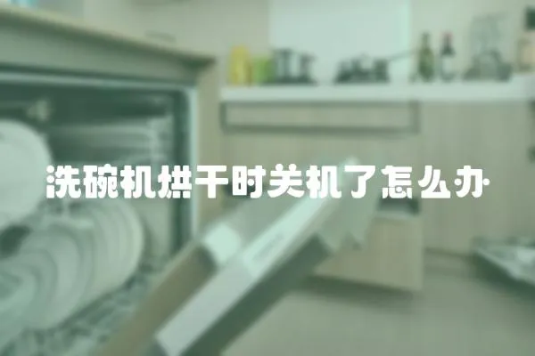 洗碗機烘干時關機了怎么辦
