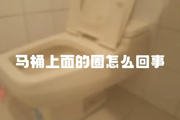馬桶上面的圈怎么回事