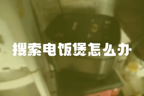 搜索電飯煲怎么辦