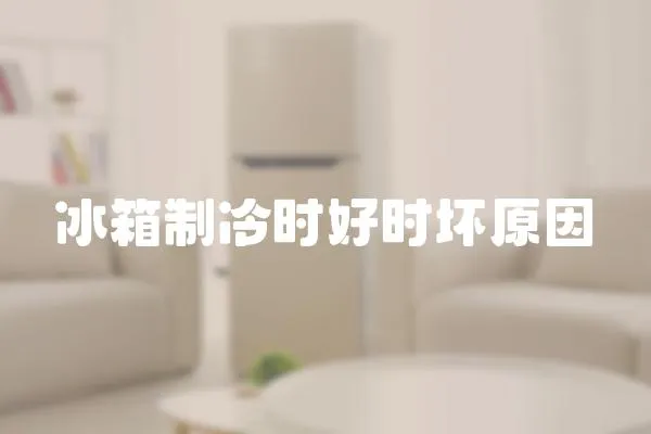 冰箱制冷時好時壞原因
