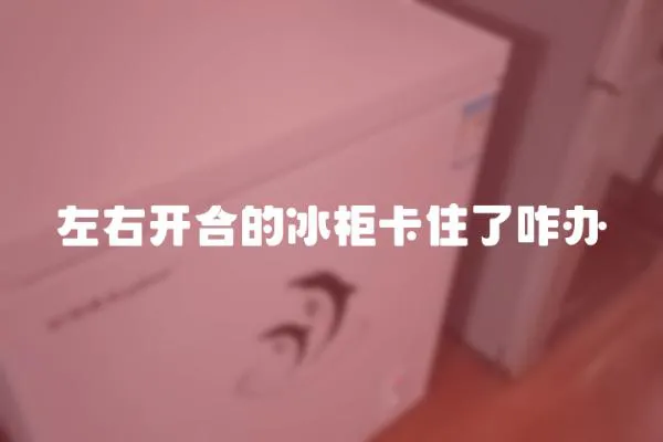左右開合的冰柜卡住了咋辦