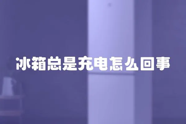 冰箱總是充電怎么回事