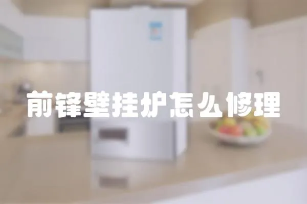 前鋒壁掛爐怎么修理