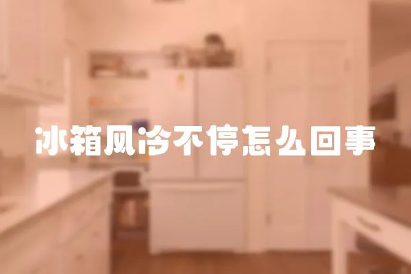 冰箱風冷不停怎么回事