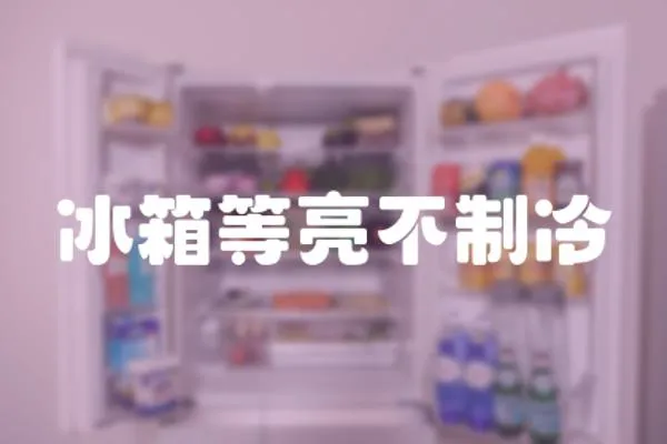 冰箱等亮不制冷