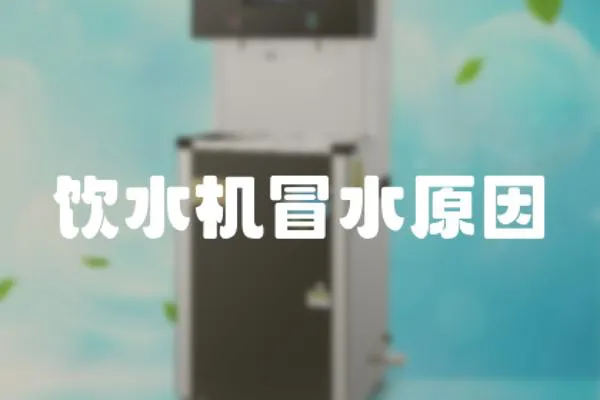 飲水機冒水原因