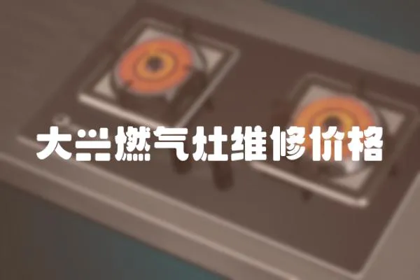 大興燃?xì)庠罹S修價(jià)格