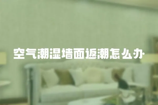 空氣潮濕墻面返潮怎么辦
