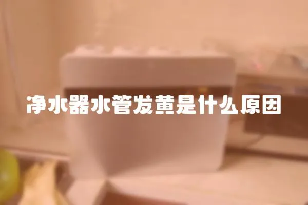 凈水器水管發(fā)黃是什么原因