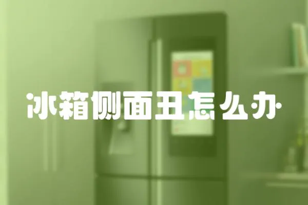 冰箱側(cè)面丑怎么辦