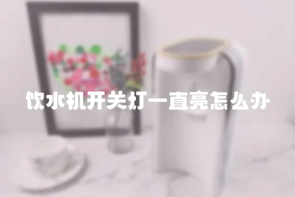 飲水機開關燈一直亮怎么辦