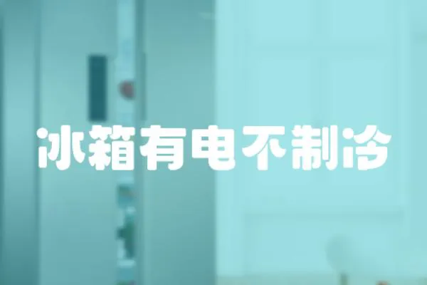 冰箱有電不制冷
