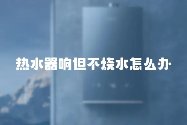 熱水器響但不燒水怎么辦