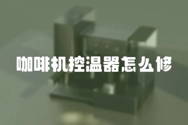 咖啡機(jī)控溫器怎么修