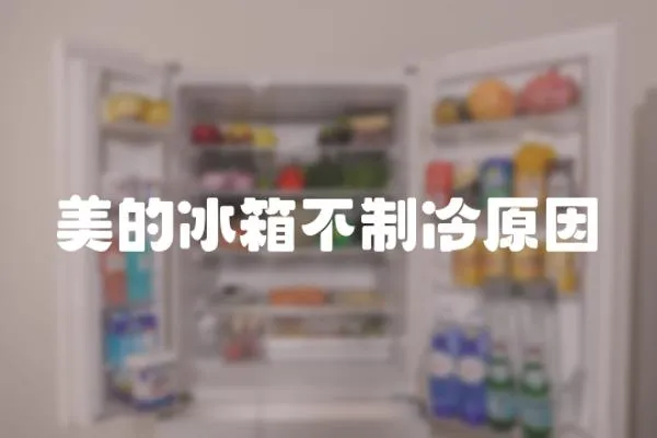 美的冰箱不制冷原因