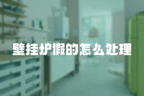 壁掛爐假的怎么處理