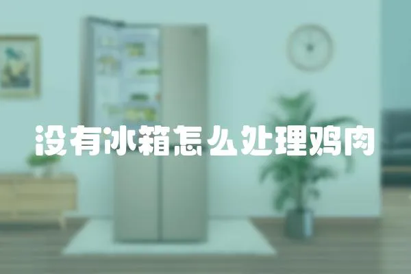 沒有冰箱怎么處理雞肉