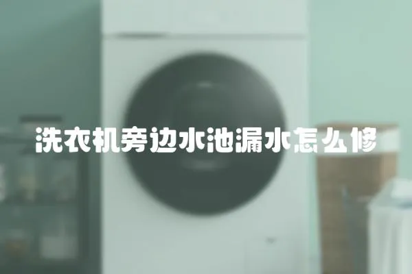 洗衣機旁邊水池漏水怎么修