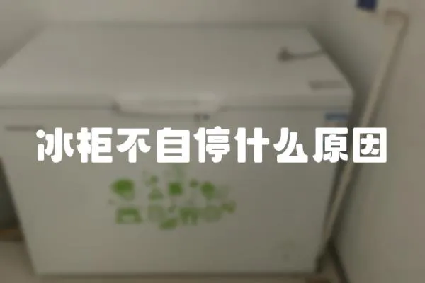 冰柜不自停什么原因