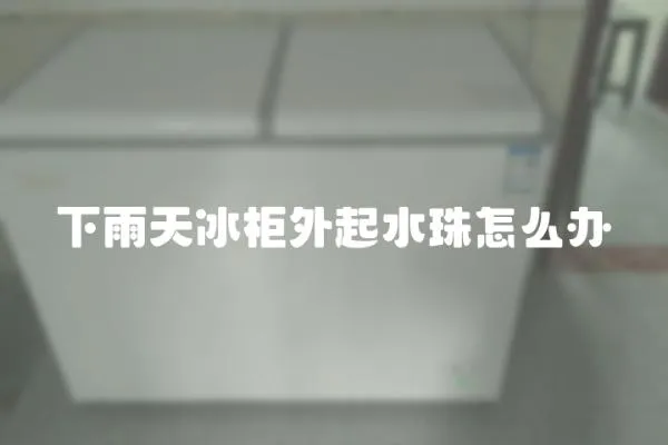 下雨天冰柜外起水珠怎么辦