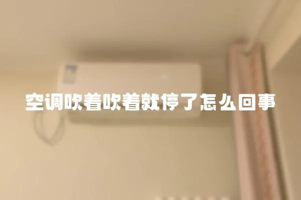 空調(diào)吹著吹著就停了怎么回事