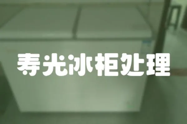 壽光冰柜處理