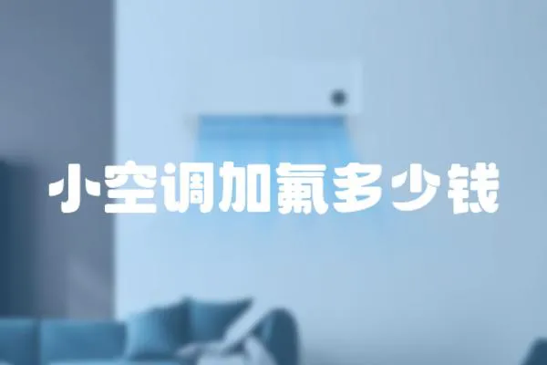 小空調(diào)加氟多少錢