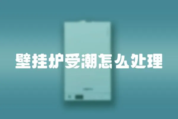 壁掛爐受潮怎么處理