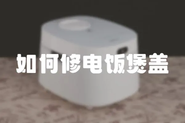 如何修電飯煲蓋