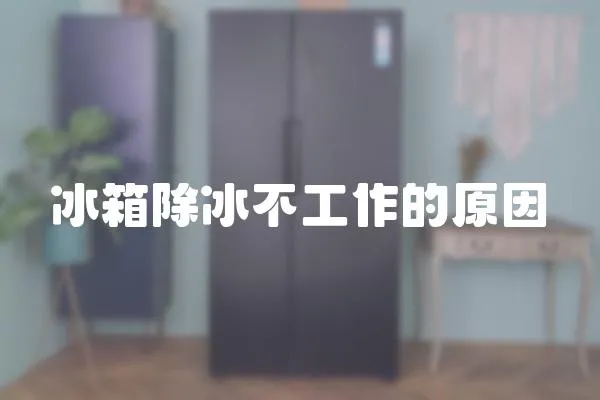 冰箱除冰不工作的原因