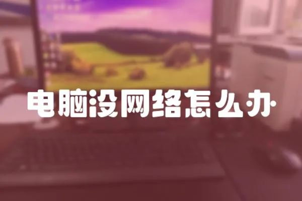 電腦沒網絡怎么辦