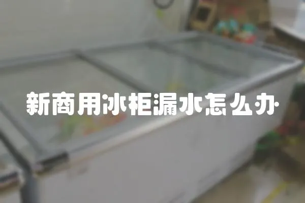 新商用冰柜漏水怎么辦