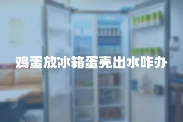 雞蛋放冰箱蛋殼出水咋辦