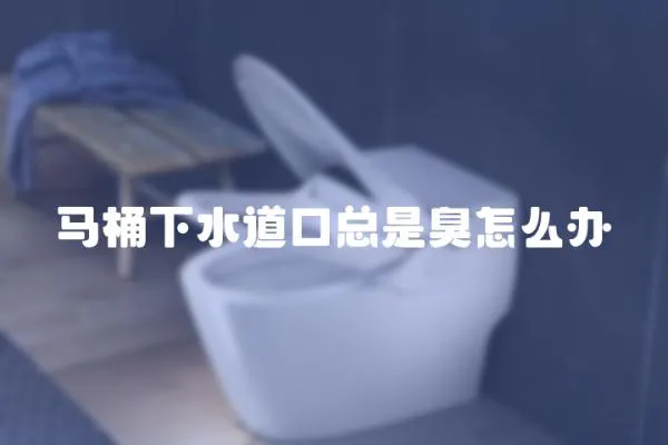 馬桶下水道口總是臭怎么辦