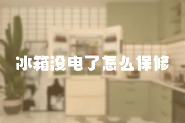 冰箱沒電了怎么保修
