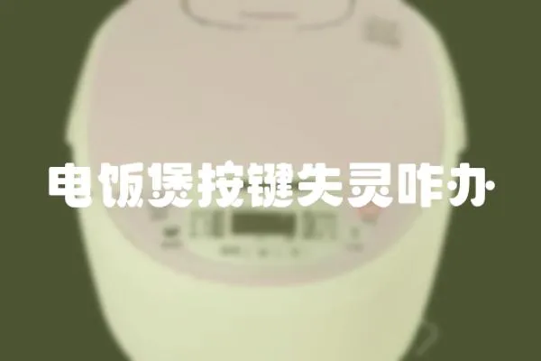 電飯煲按鍵失靈咋辦