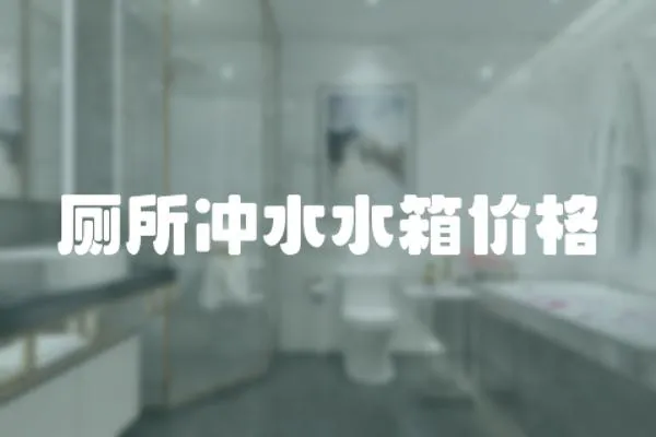 廁所沖水水箱價格