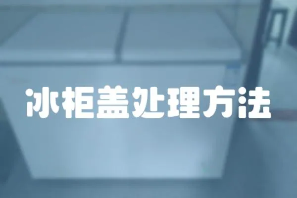 冰柜蓋處理方法