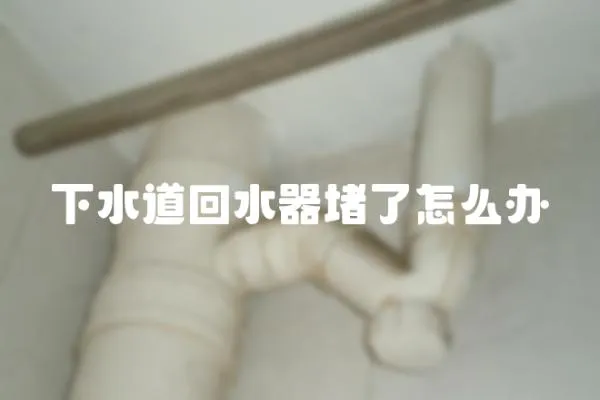 下水道回水器堵了怎么辦