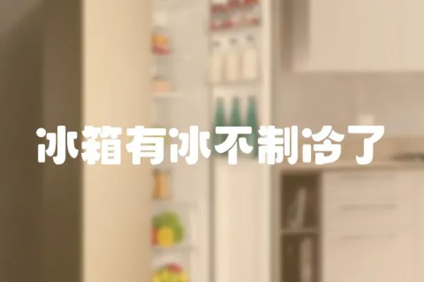 冰箱有冰不制冷了