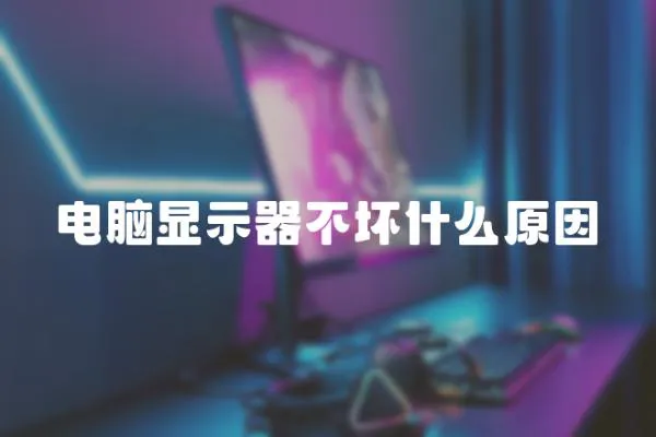 電腦顯示器不壞什么原因