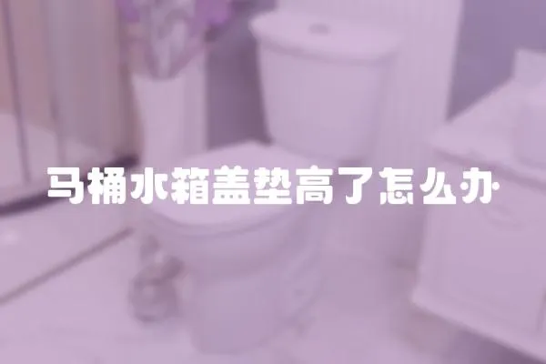 馬桶水箱蓋墊高了怎么辦